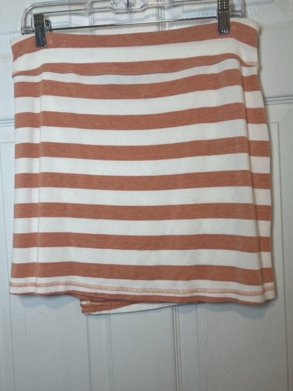 Orange White Stretch Casual Activewear - Picture 2 of 2